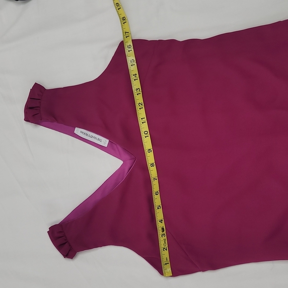 The Vanity Room fuchsia sleeveless dress sz XS - Picture 6 of 12